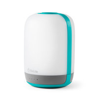 BioLite AlpenGlow 500, Batteriebetriebene Campingleuchte, Blau, Grau, Weiß, Aufhänger, IPX4, 500 lm, LED