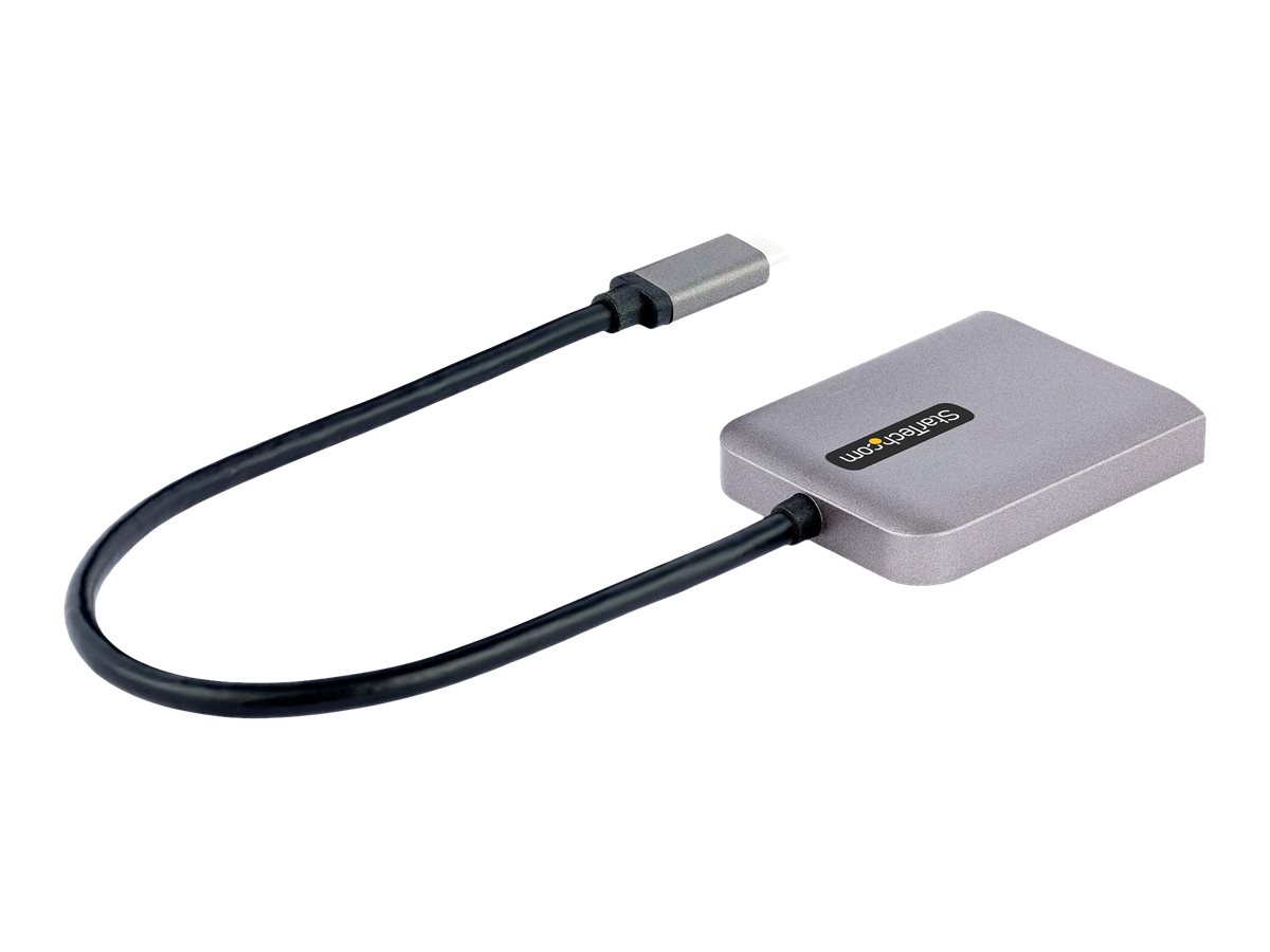 StarTech.com 2-Port USB-C auf DisplayPort AdapterMST Hub 5K 60Hz - Video-/Audio-Splitter - 2 x DisplayPort - Desktop