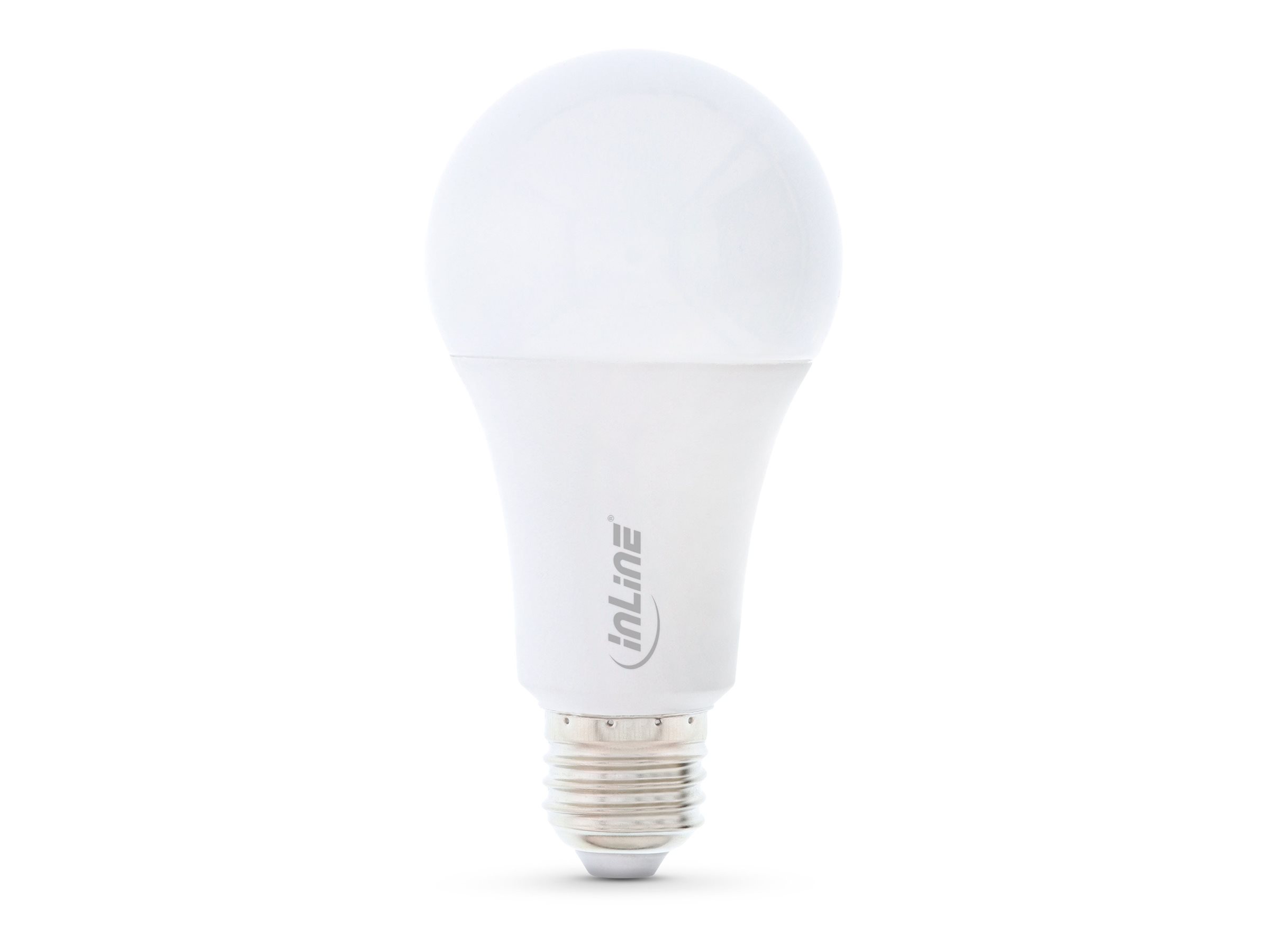 InLine SmartHome LED Lampe RGB E27 - 900LMA+ - RGB/warmweißes Licht/kaltweißes Licht - 2700-6500 K