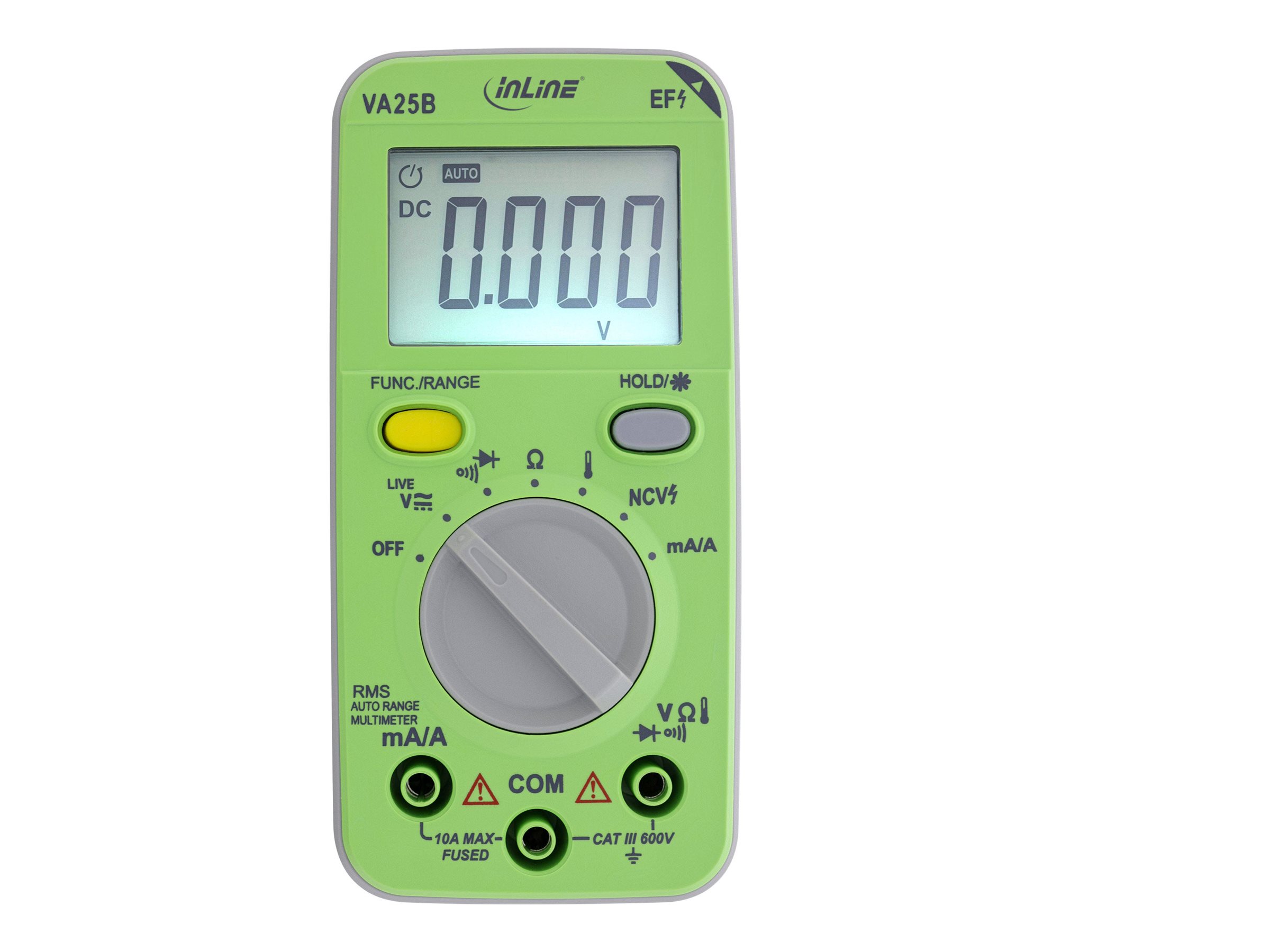 InLine Multimeter mit Auto-Range - Pocketformatr
