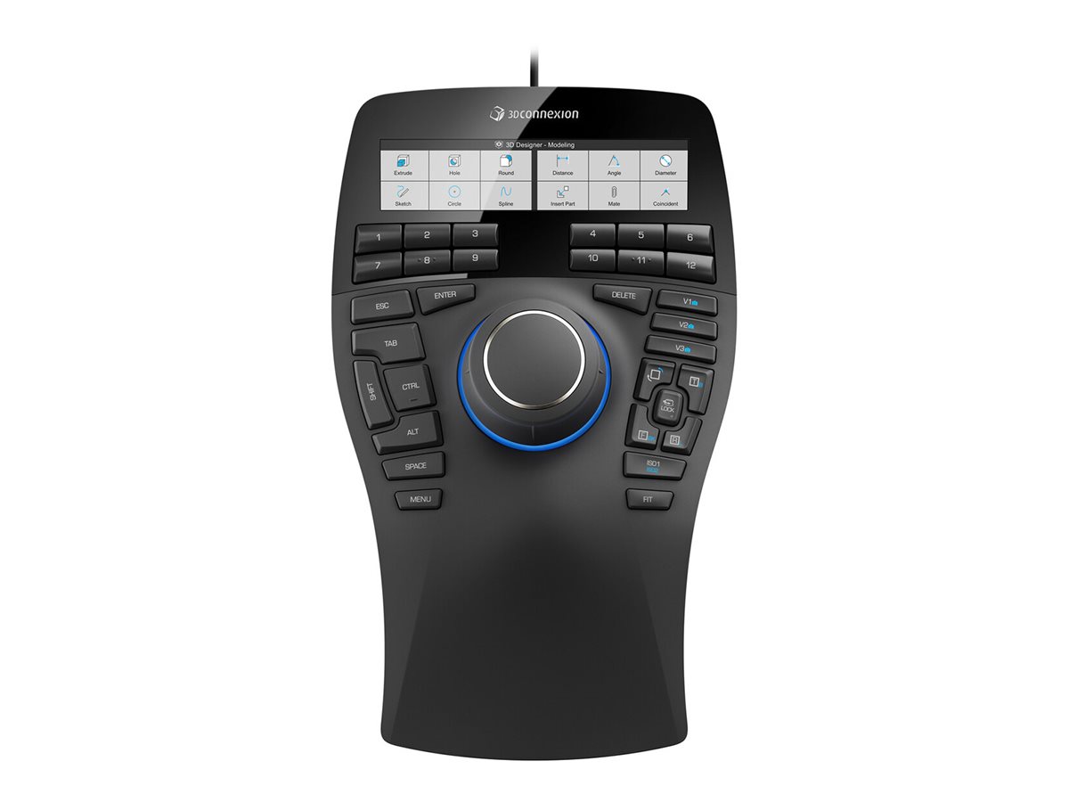 3Dconnexion SpaceMouse Enterprise - 3D-Maus31 Tasten - kabelgebunden - USB