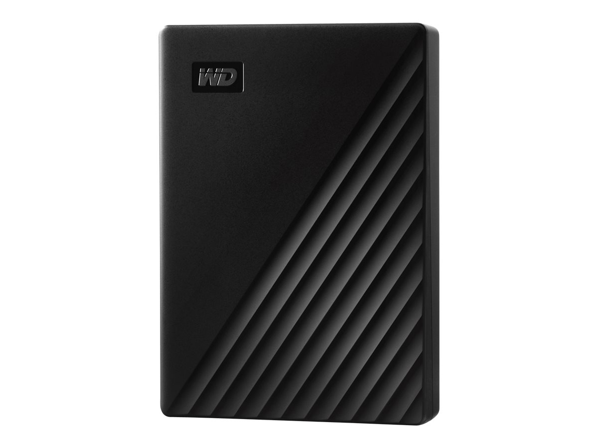 WD My Passport WDBPKJ0040BBK - Festplatte - verschlüsselt - 4 TB - extern (tragbar)USB 3.2 Gen 1 - 256-Bit-AES - Schwarz