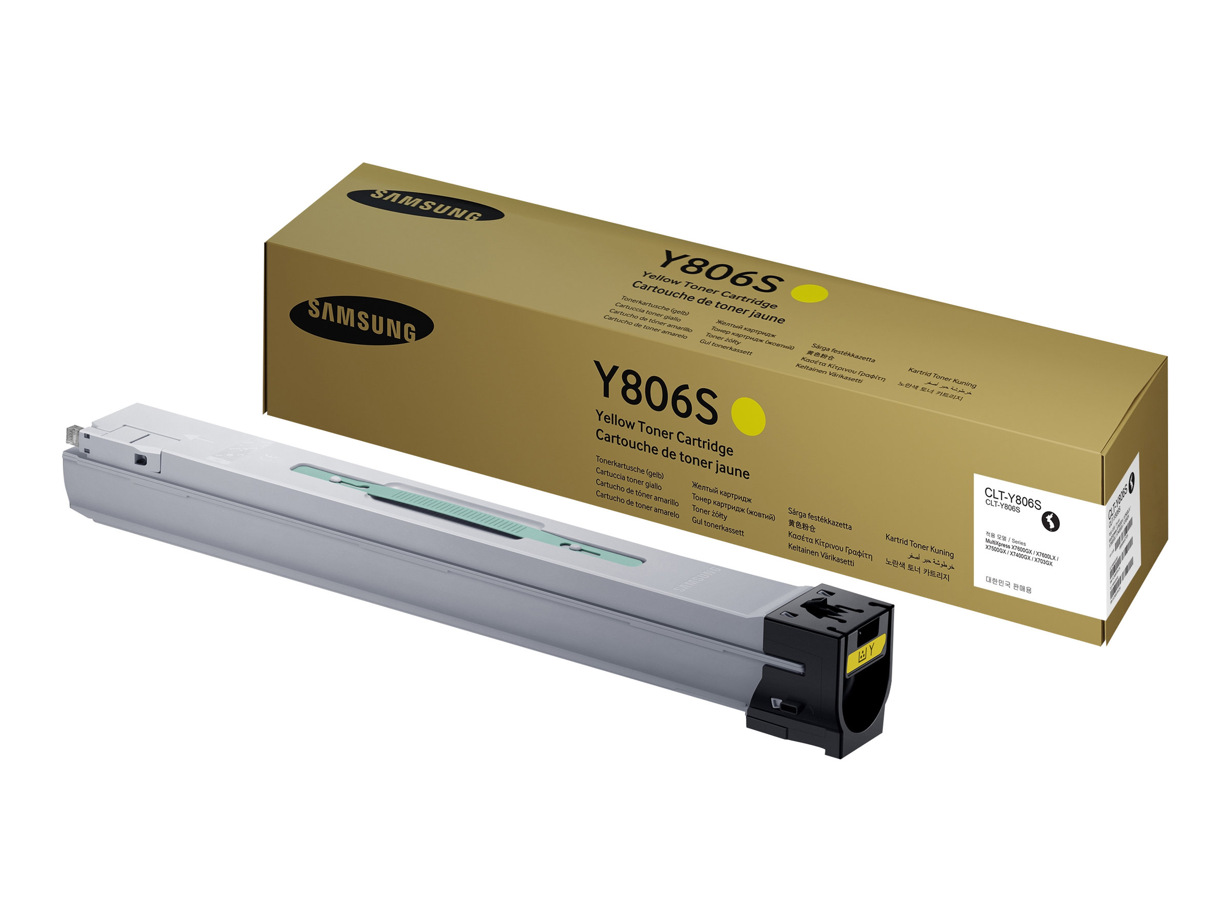HP CLT-Y806S - Gelb - original - Tonerpatrone (SS728A)für Samsung SL-K703 - SL-X703 - SL-X706; MultiXpress SL-X704 - SL-X7400 - SL-X7500 - SL-X7600
