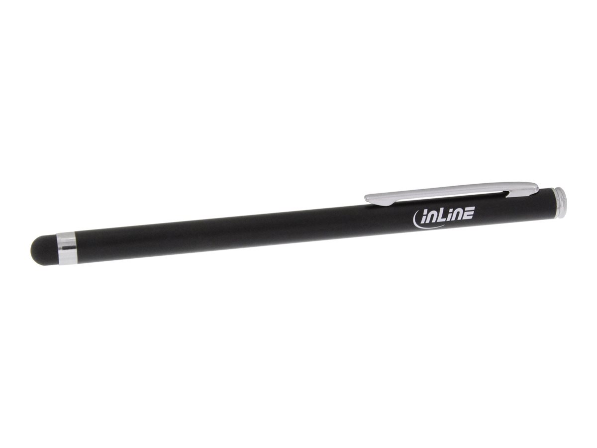 InLine Stylus - Stift für Touchscreens von Smartphone und Tablet - schwarzz