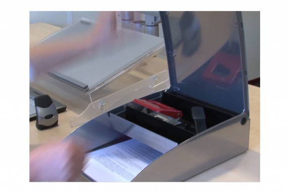 Bakker Elkhuizen LockerCase - Aufbewahrungsbox3 Fächer - für Bürobedarf - Schwarz