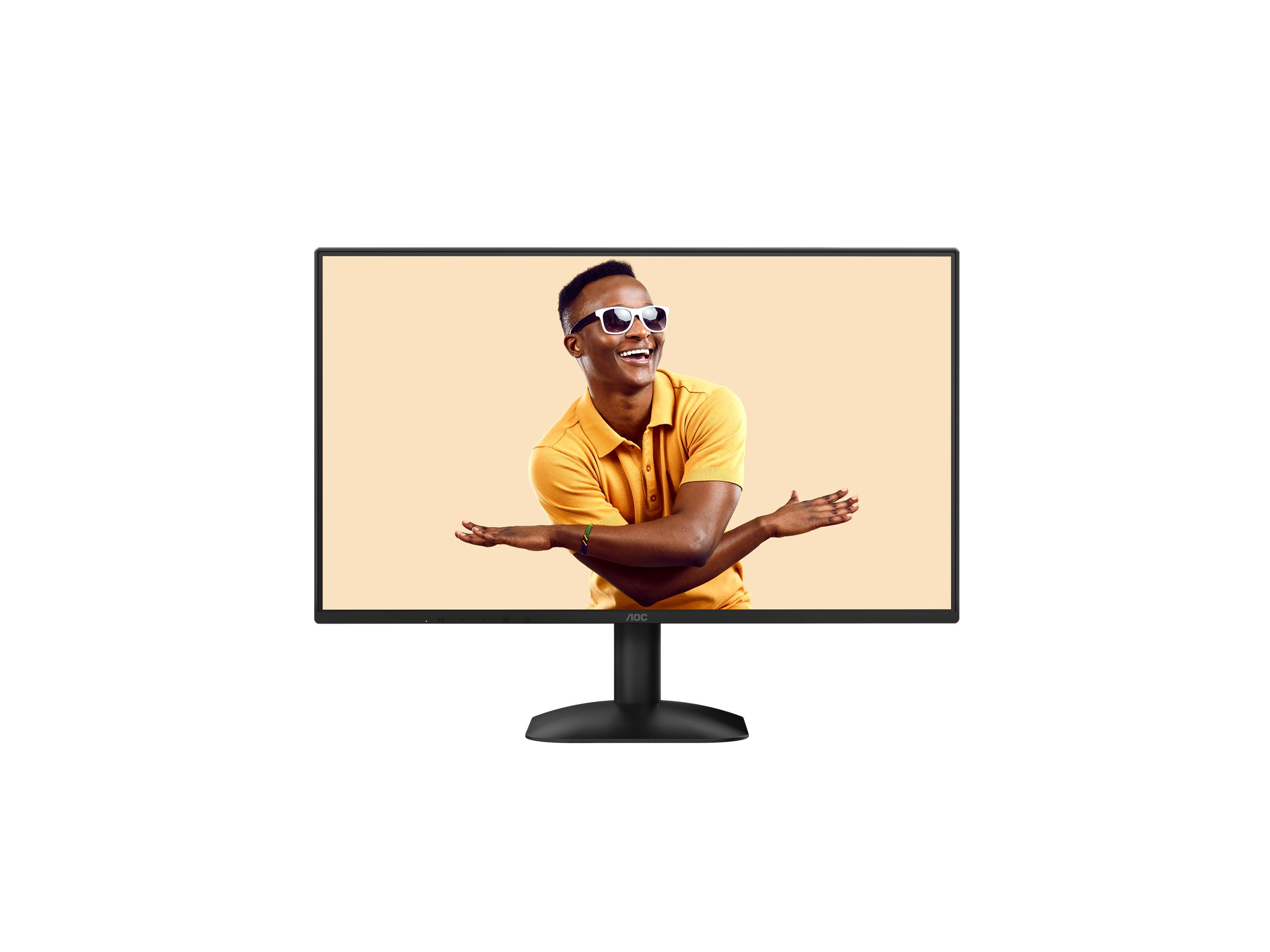 AOC 24B31H - LED-Monitor - 61 cm (24") (23.8" sichtbar) - 1920 x 1080 Full HD (1080p)@ 120 Hz - IPS - 300 cd/m² - 1500:1 - 1 ms - HDMI - VGA - Schwarz