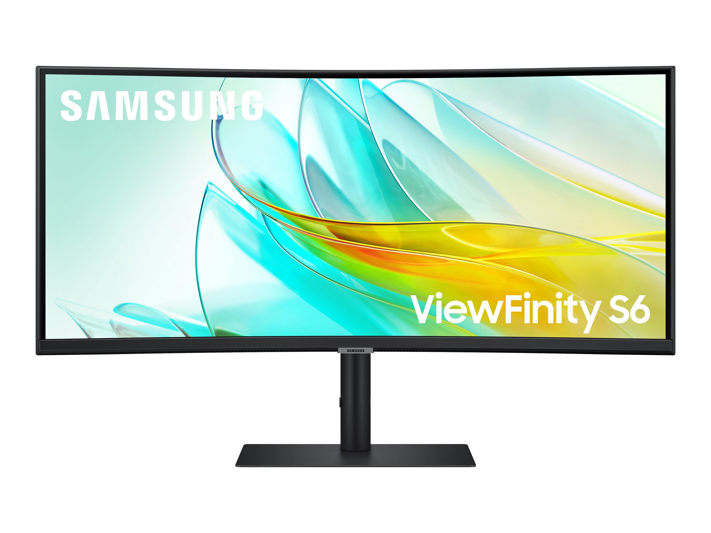 Samsung ViewFinity S6 S34C652UAU - S65UC Series - LED-Monitor - gebogen - 86 cm (34")3440 x 1440 UWQHD @ 100 Hz - VA - 350 cd/m² - 3000:1 - HDR10 - 5 ms - HDMI - DisplayPort - USB-C - Lautsprecher - S