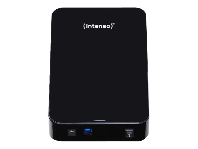 Intenso Memory Center - Festplatte - 8 TB - extern (Stationär)3.5" (8.9 cm) - USB 3.0 - 5400 rpm - Puffer: 32 MB - Schwarz