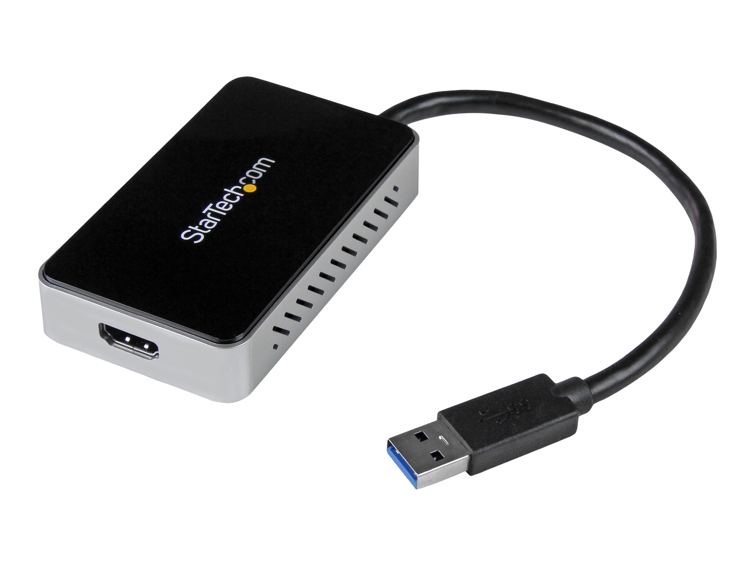 StarTech.com Startech USB 3.0 Super Speed auf HDMI Multi Monitor-AdapterExterne Grafikkarte mit 1 Port USB Hub - 1920x1200/ 1080p - Dockingstation - USB 3.0 - HDMI - TAA-konform - für P/N: HDDVIMM3 -