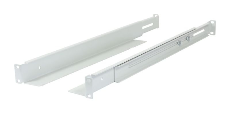 ALLNET ALL-S0002254, Regal-Schiene, Weiß, 2,38 kgSchrank - zbh. L-Schiene - variabel - L=502-849mm - Lichtgrau - 1 Paar