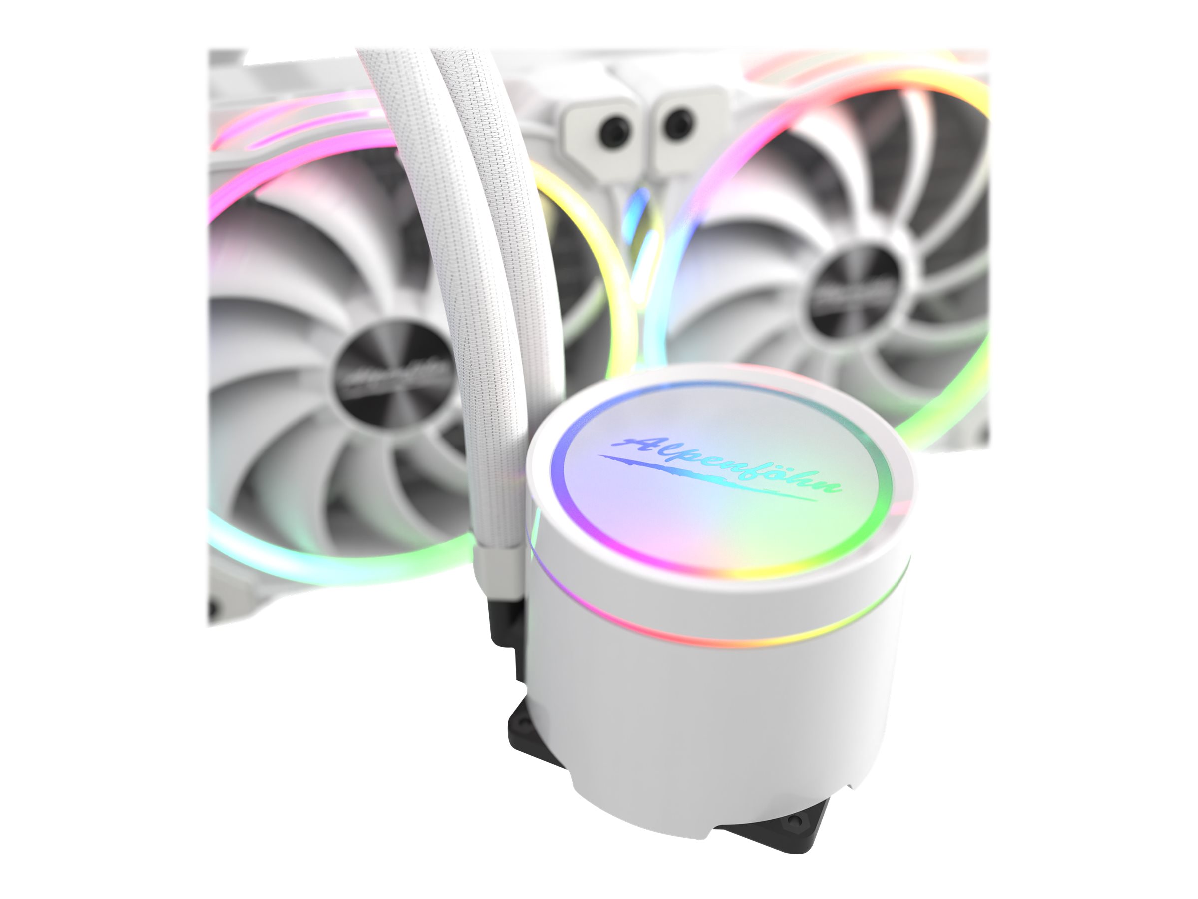 Alpenföhn Gletscherwasser 240 - Prozessor-Flüssigkeitskühlsystem - Kühlergröße: 240 mm - (für: LGA1156, AM2, AM2+, LGA1366, AM3, LGA1155, AM3+, LGA2011, FM1, LGA1150, LGA2011-3, LGA1151, AM4, LGA2066,