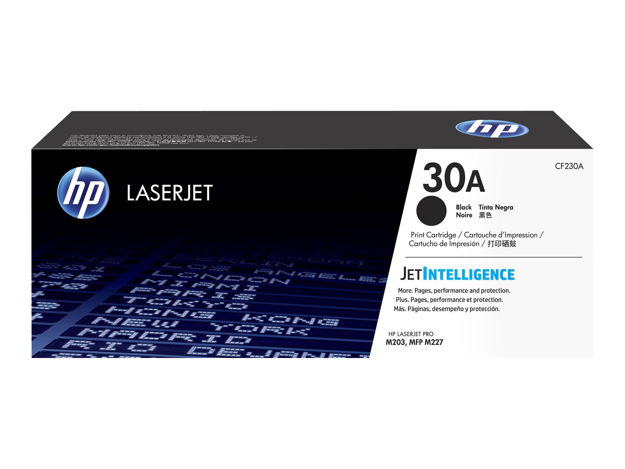HP 30A - Schwarz - original - LaserJet - Tonerpatrone (CF230A)für LaserJet Pro M203d - M203dn - M203dw - MFP M227fdn - MFP M227fdw - MFP M227sdn