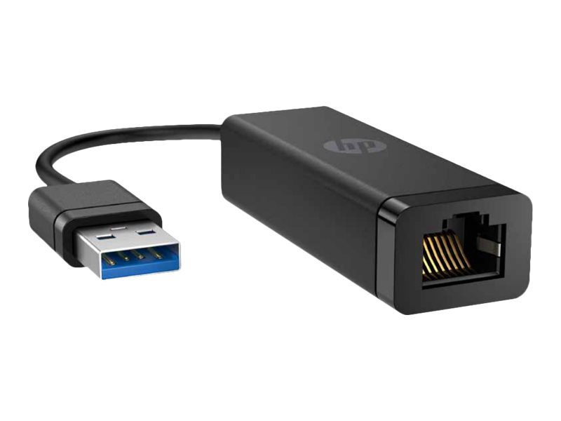 HP USB 3.0 to RJ45 Adapter G2 - NetzwerkadapterUSB 3.0 - Gigabit Ethernet x 1 - für HP 245 G10 Notebook - 250 G9 Notebook; Fortis 11 G9 Q Chromebook