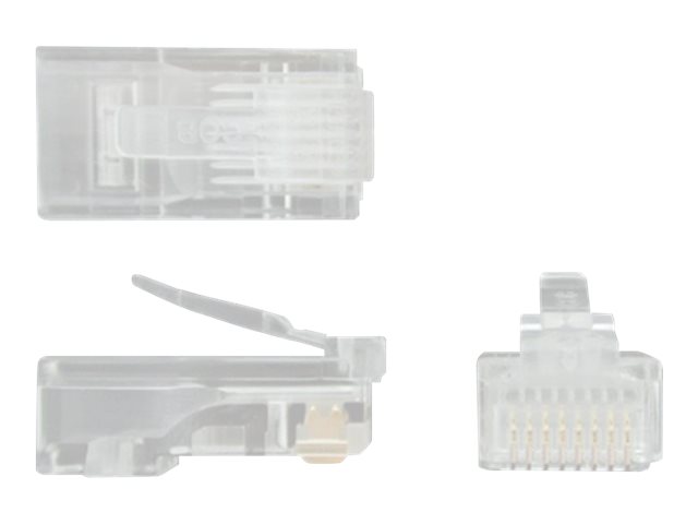 StarTech.com Cat5e RJ-45 Steckverbinder 50 St. - Großpackung 50x RJ45 Modularstecker - Netzwerkanschluss - RJ-45 (M)CAT 5e (Packung mit 50)