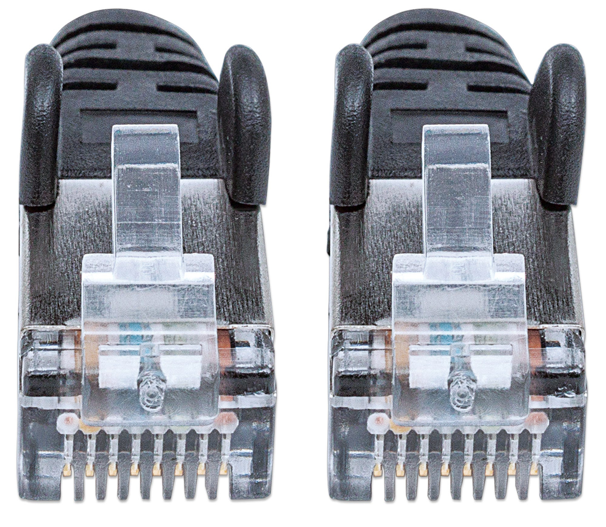 Intellinet Network Patch Cable, Cat6, 20m, Black, Copper, S/FTP, LSOH / LSZH, PVC, RJ45, Gold Plated Contacts, Snagless, Booted, , Polybag - Patch-Kabel - RJ-45 (M)zu RJ-45 (M) - SFTP - PiMF - CAT 6 -