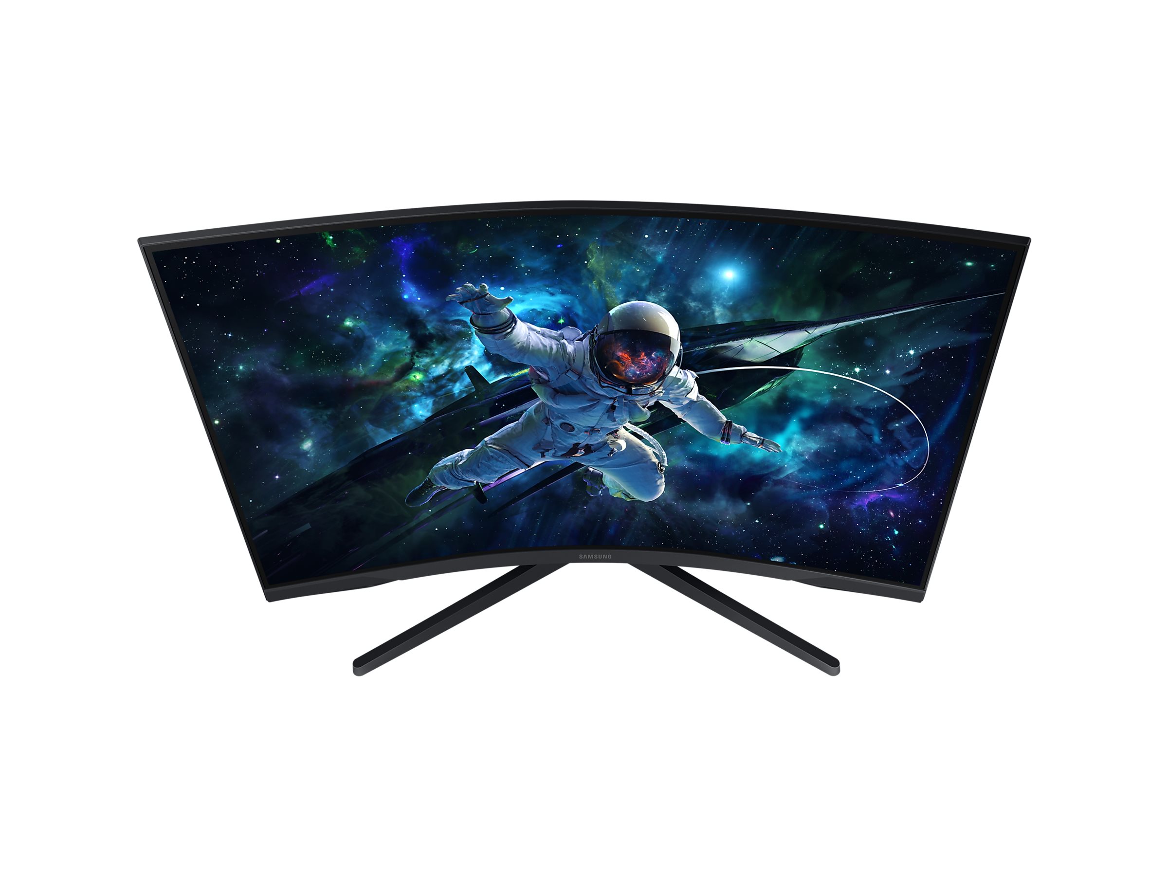 Samsung Odyssey G5 S32CG552EU - G55C Series - LED-Monitor - Gaming - gebogen - 81.3 cm (32")2560 x 1440 QHD @ 165 Hz - VA - 300 cd/m² - 2500:1 - HDR10 - 1 ms - HDMI - DisplayPort - Schwarz