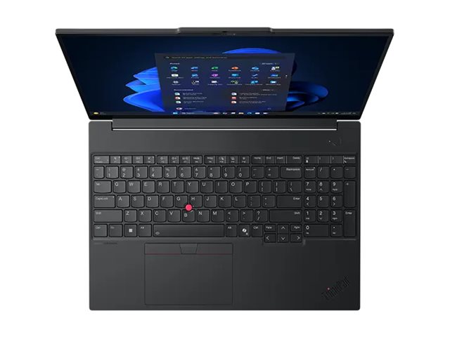 Lenovo ThinkPad E16 Gen 3 21SR - 180°-Scharnierdesign - Intel Core Ultra 7 255H - Win 11 Pro - Arc Graphics 140T - 32 GB RAM - 1 TB SSD TCG Opal Encryption 2, NVMe - 40.6 cm (16")IPS 1920 x 1200 - Wi-