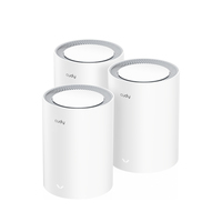 CUDY M3000 - 2.0 - WLAN-System - (3 Router)bis zu 270 m² - Netz 1GbE - 2.5GbE - Wi-Fi 6 - Dual-Band