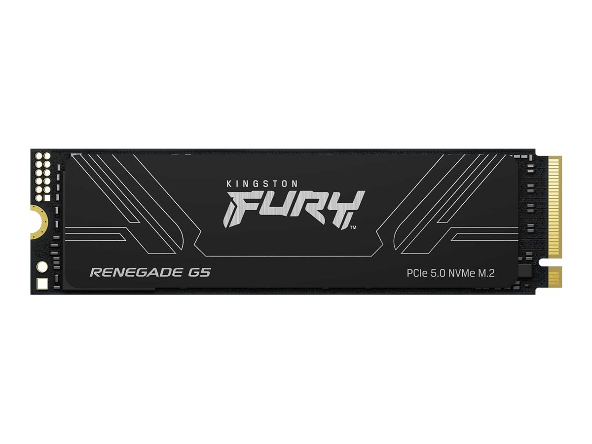 Kingston FURY Renegade G5 - SSD - 2 TB - intern - M.2 2280 - PCI Express 5.0 x4 (NVMe)2T FURY RENEGADE G5 M.2 2280 NVMe SSD
