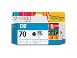 HP 70 - 130 ml - mattschwarz - original - DesignJetTintenpatrone - für DesignJet HD Pro MFP - T120 - Z2100 - Z3100 - Z3100ps - Z3200 - Z3200ps - Z5200 - Z5400