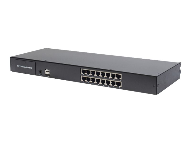 DIGITUS Modularer CAT 5 KVM-Switch, 16-Port