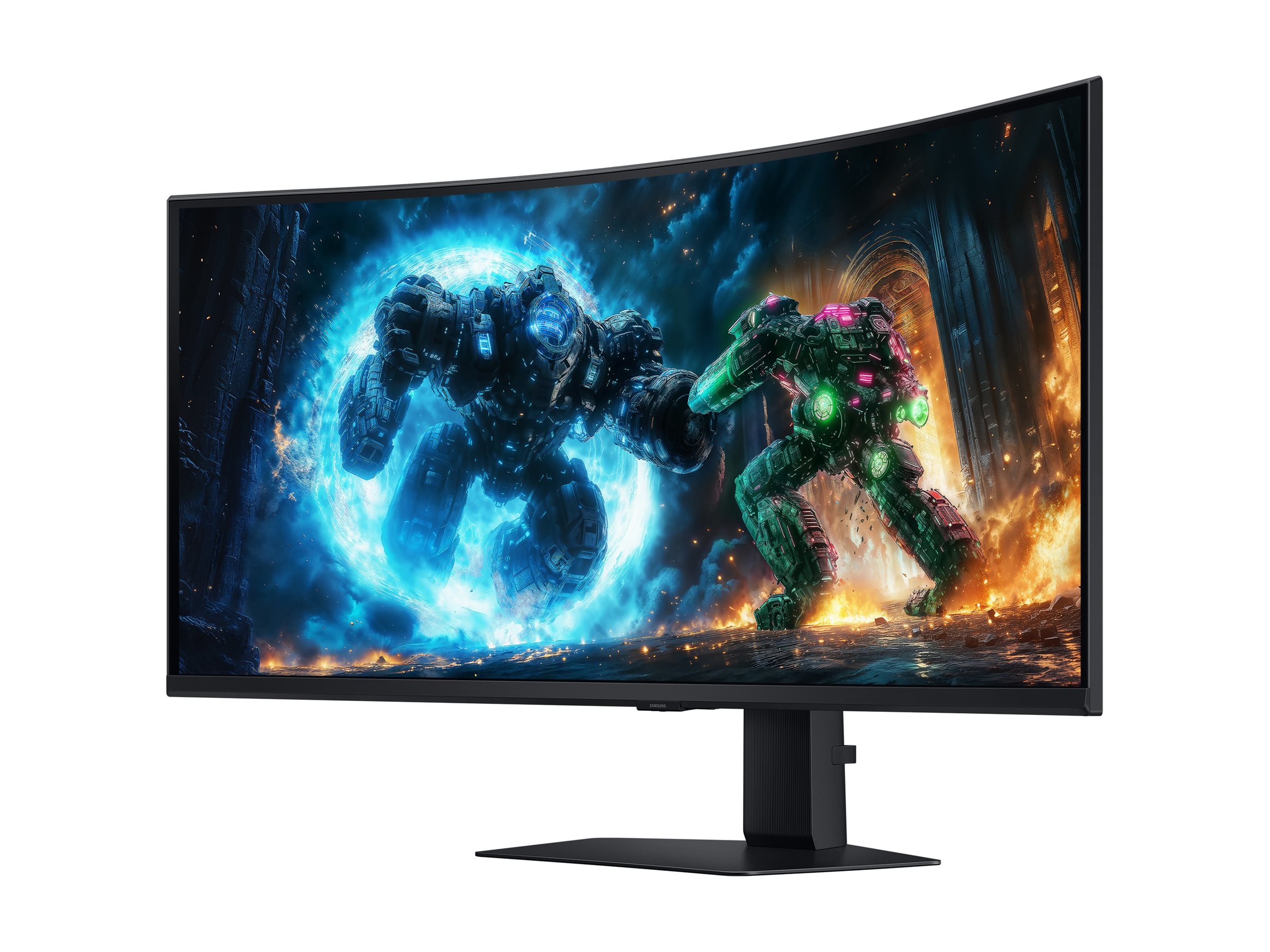 Samsung Odyssey G7 S40FG756EU - G75F Series - LED-Monitor - Gaming - gebogen - 101.6 cm (40")5120 x 2160 WUHD @ 180 Hz - VA - 350 cd/m² - 3000:1 - DisplayHDR 600 - 1 ms - 2xHDMI - DisplayPort - Schwar