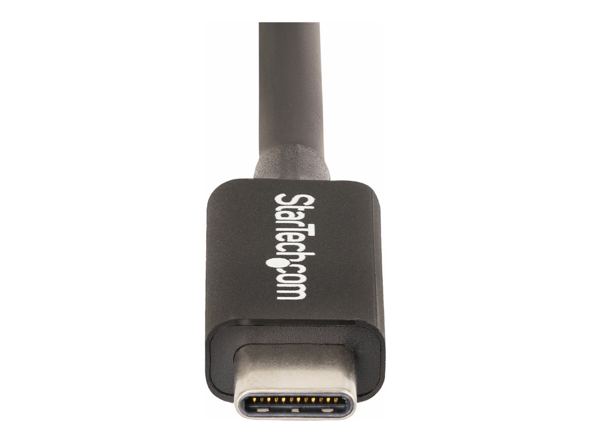 StarTech.com StarTech 50cm Thunderbolt 4 Kabel, 40Gbit/s, 100W, Intel-zertifiziert - Thunderbolt-Kabel - Thunderbolt 4 (M)zu Thunderbolt 4 (M) - USB4/Thunderbolt 3/USB 3.2/USB Type-C/DisplayPort - 50