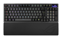 ASUS ROG Azoth 96 HE, Verkabelt & Kabellos, USB + RF Wireless + Bluetooth, Magnetic-mechanical key switch, QWERTZ, RGB-LED, SchwarzROG Azoth 96 HE analoge Gaming-Tastatur (QWERTZ-Layout - Bluetooth -