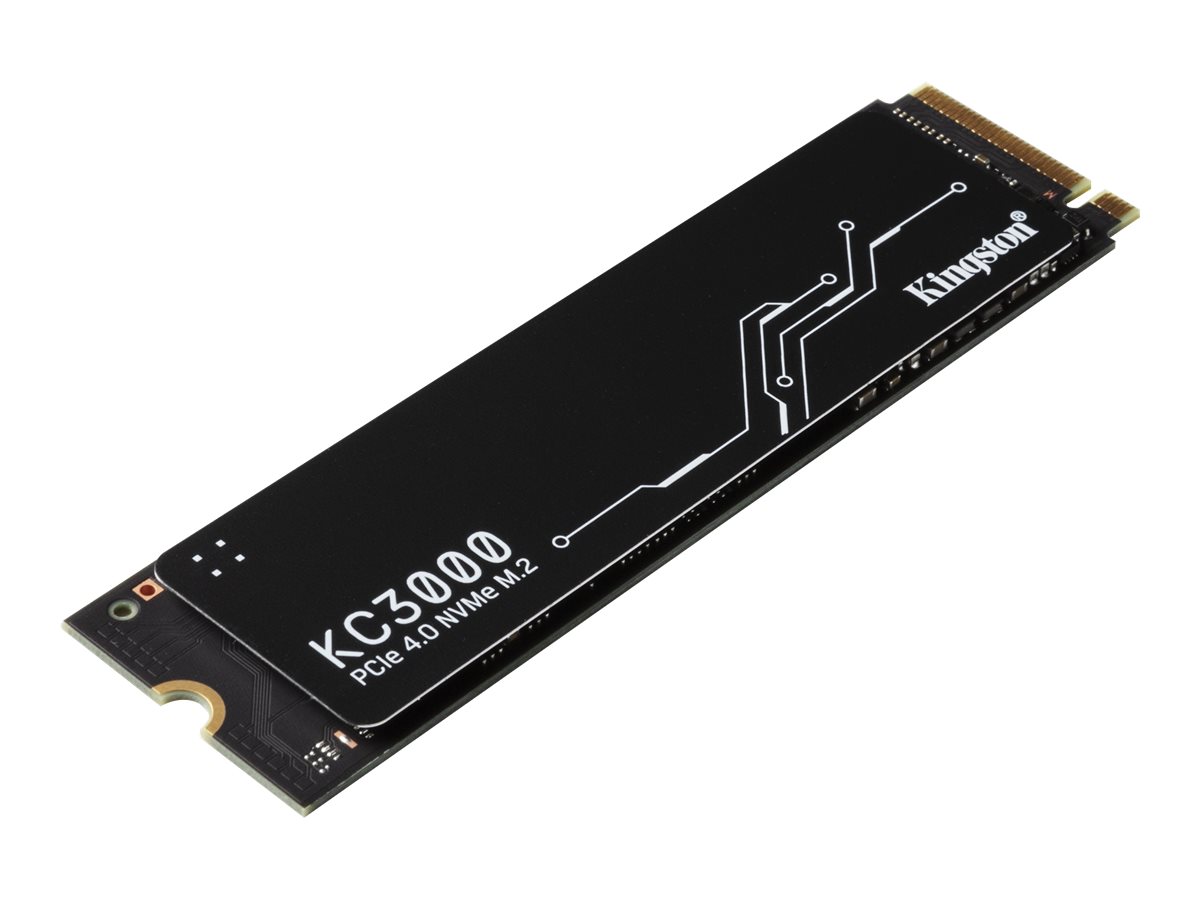 Kingston KC3000 - SSD - 512 GB - intern - M.2 2280 - PCIe 4.0 (NVMe)für Intel Next Unit of Computing 12 Pro Kit - NUC12WSKi5