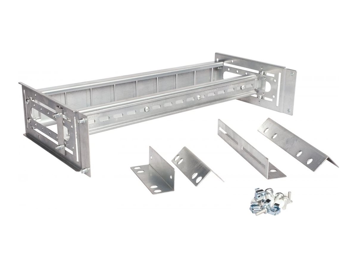 Equip Rack-Montageschienen - Hellgrau, RAL 7035 - 3U - 48.3 cm (19")Rails 19' - 3HE Din - RAL7035 Grau