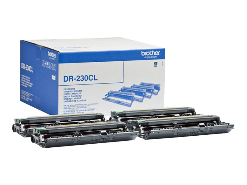 Brother DR230CL - Schwarz, Gelb, Cyan, Magentaoriginal - Trommeleinheit - für Brother DCP-9010CN - HL-3040CN - HL-3070CW - MFC-9120CN - MFC-9320CW