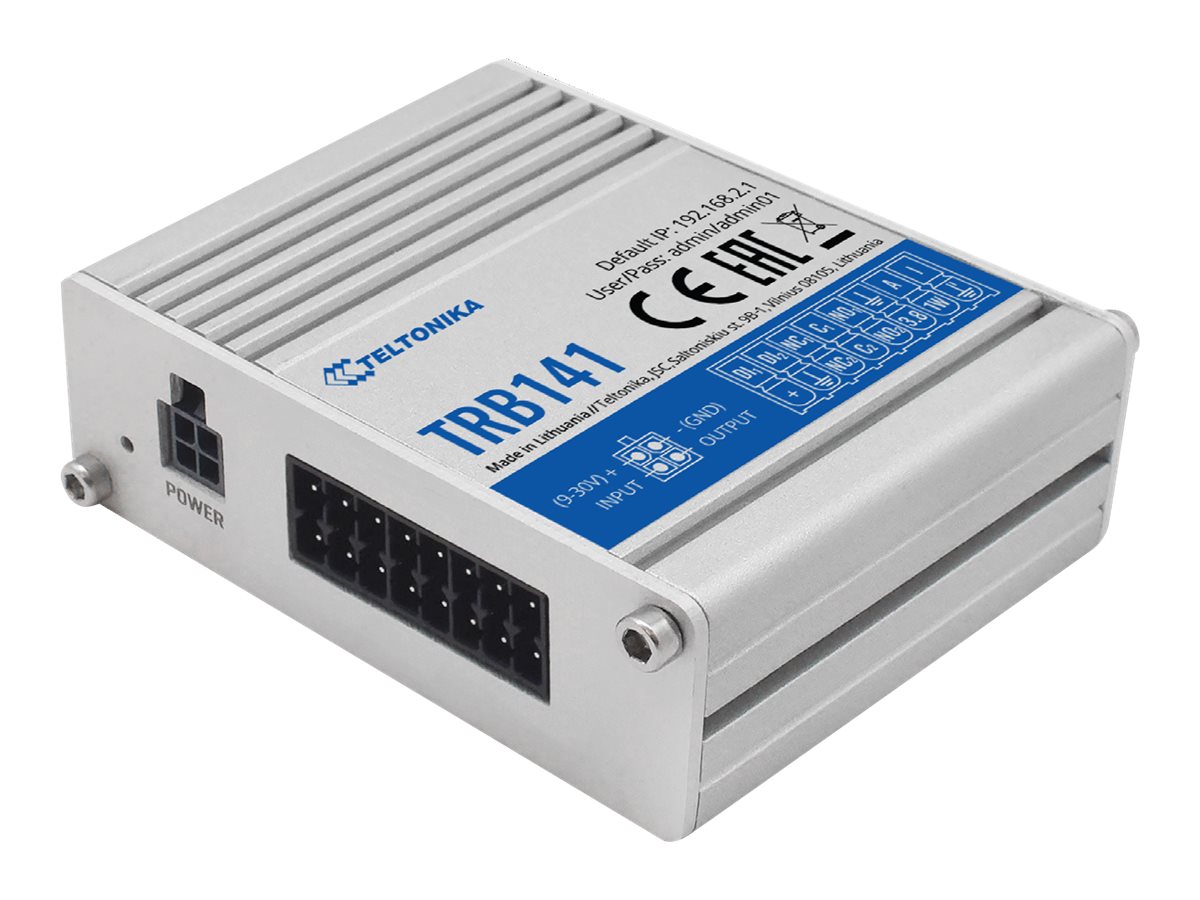 Teltonika TRB141 - Gateway - LTE B1/B20/B28/B3/B7/B88