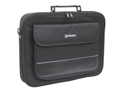 IC Intracom Manhattan Empire Laptop Bag 17.3", Clamshell design, Accessories Pocket, Shoulder Strap (removable)Notebook Case - Black -  - Notebook-Tasche - 43.2 cm (17")