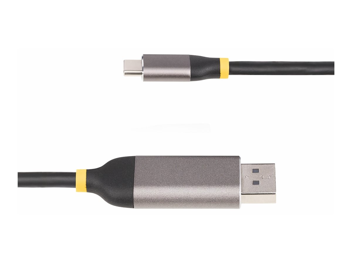 StarTech.com StarTech 10ft (3m) USB-C to DisplayPort Adapter Cable, 8K 60Hz - Adapterkabel - USB-C (M)zu DisplayPort (M) eingerastet - USB4 / Thunderbolt 3 / Thunderbolt 4 / DisplayPort 1.4 - 3 m - 8K