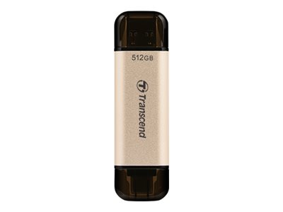 Transcend JetFlash 930C - USB-Flash-Laufwerk128 GB - USB 3.2 Gen 1 / USB-C - Gold