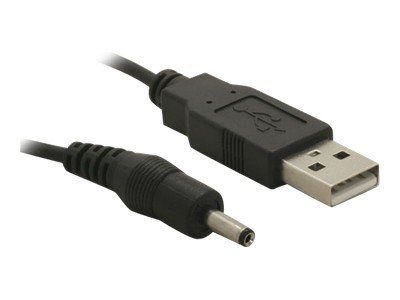 Delock USB- / Stromkabel - Gleichstromstecker 3,5 x 1,35 mm (M)zu USB (M) - 5 V - 1.5 m - für P/N: 61234 - 66202 - 66207