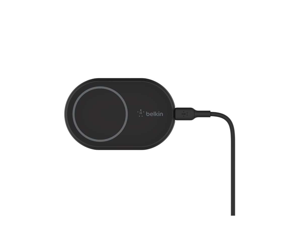 Belkin BoostCharge - Kfz-Halterung für induktivesLaden - 10 Watt - Schwarz - für Apple iPhone 12 - 12 mini - 12 Pro - 12 Pro Max