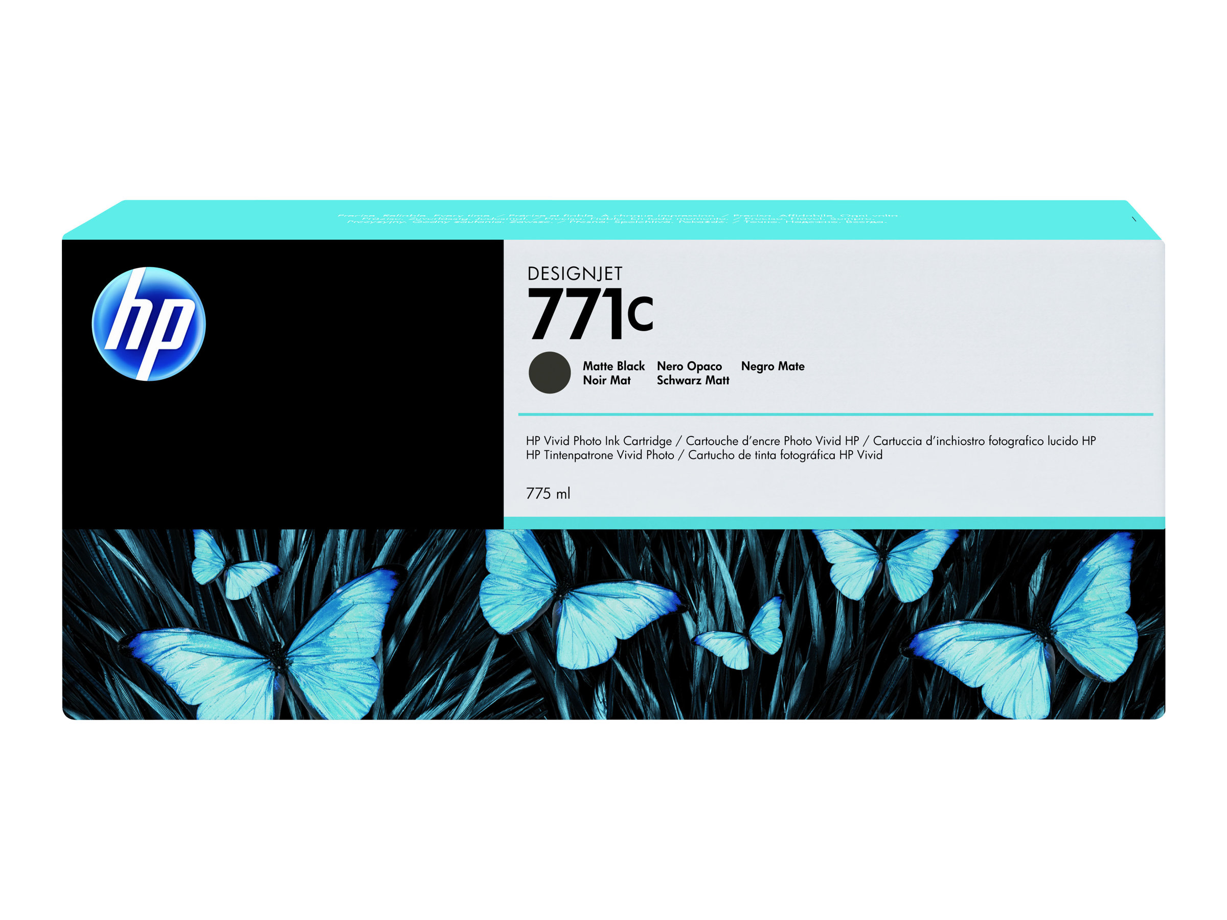 HP 771C - 775 ml - mattschwarz - original - Tintenpatronefür DesignJet Z6200 - Z6600 - Z6610 - Z6800 - Z6810