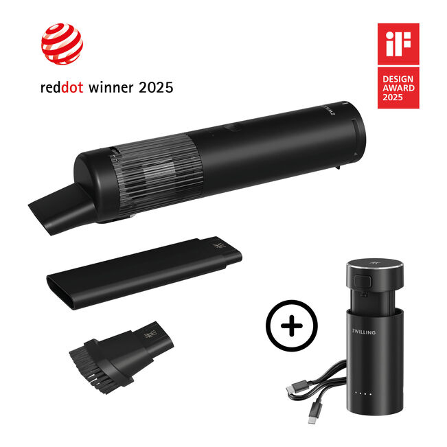 Zwilling 1030462, Reinigungskopf-Modul, Universal, 52 mm, 294 mm, 56 mm, 620 gKabelloser Staubsauger - Starter Set mit Akku