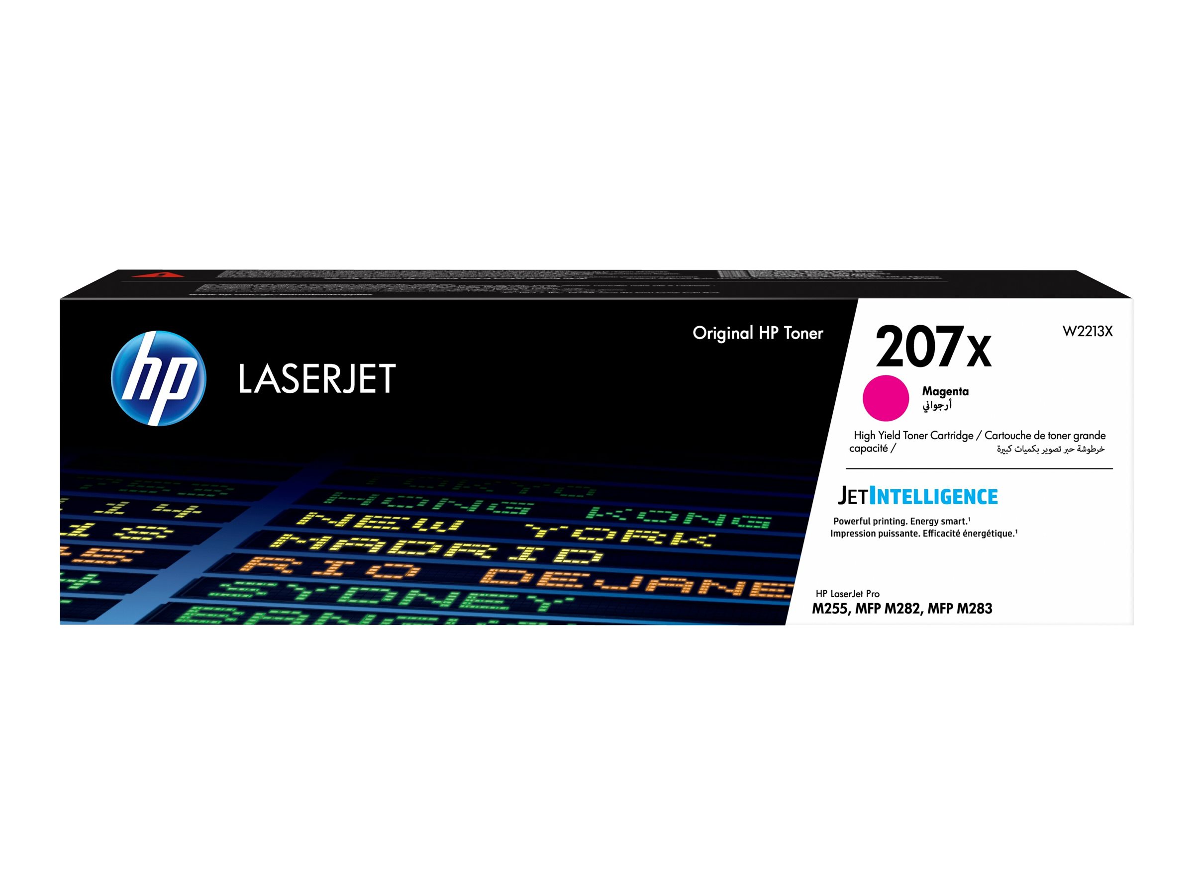 HP 207X - Hohe Ergiebigkeit - Magenta - original - LaserJet - Tonerpatrone (W2213X)für Color LaserJet Pro M255dw - M255nw - MFP M282nw - MFP M283fdn - MFP M283fdw