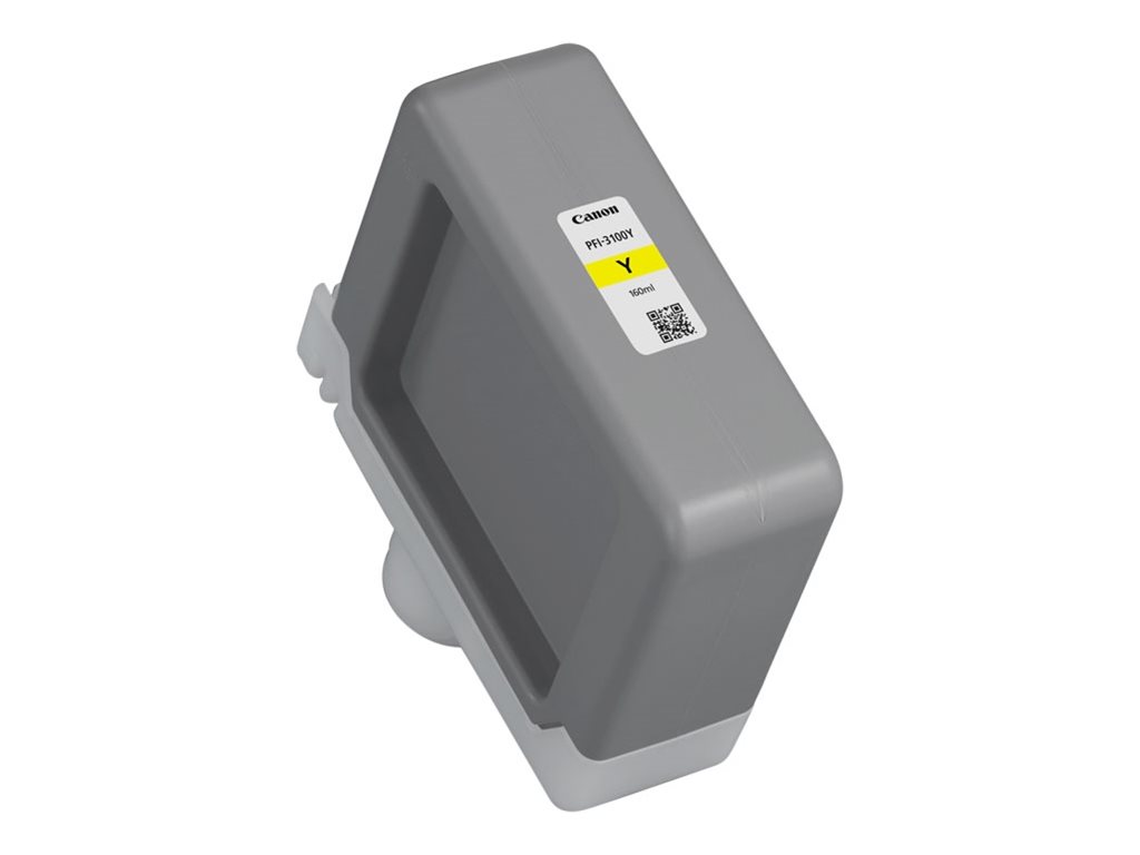 Canon PFI-3100 Y - 160 ml - Gelb - originalTintenbehälter - für imagePROGRAF GP-2600S - GP-4600S - GP-6600S - PRO-2600 - PRO-4600 - PRO-6600
