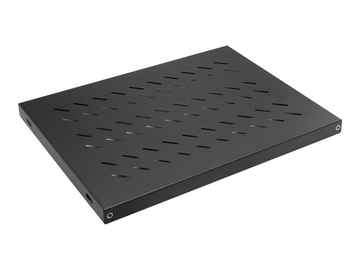Equip EZVS-19-1-35-B - Rack - Regal - 350 mm tief - Schrankmontage - Schwarz - 1U - 48.3 cm (19")Variabler Fachboden 19' - 1HE - 350mm - Schwarz