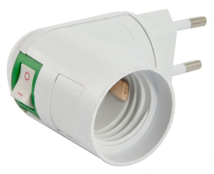 Synergy 21 S21-LED-000533, Adapter, Weiß, 40 g, 1 Stück(e)Adapter / Fassung für LED-Leuchtmittel PP->E27