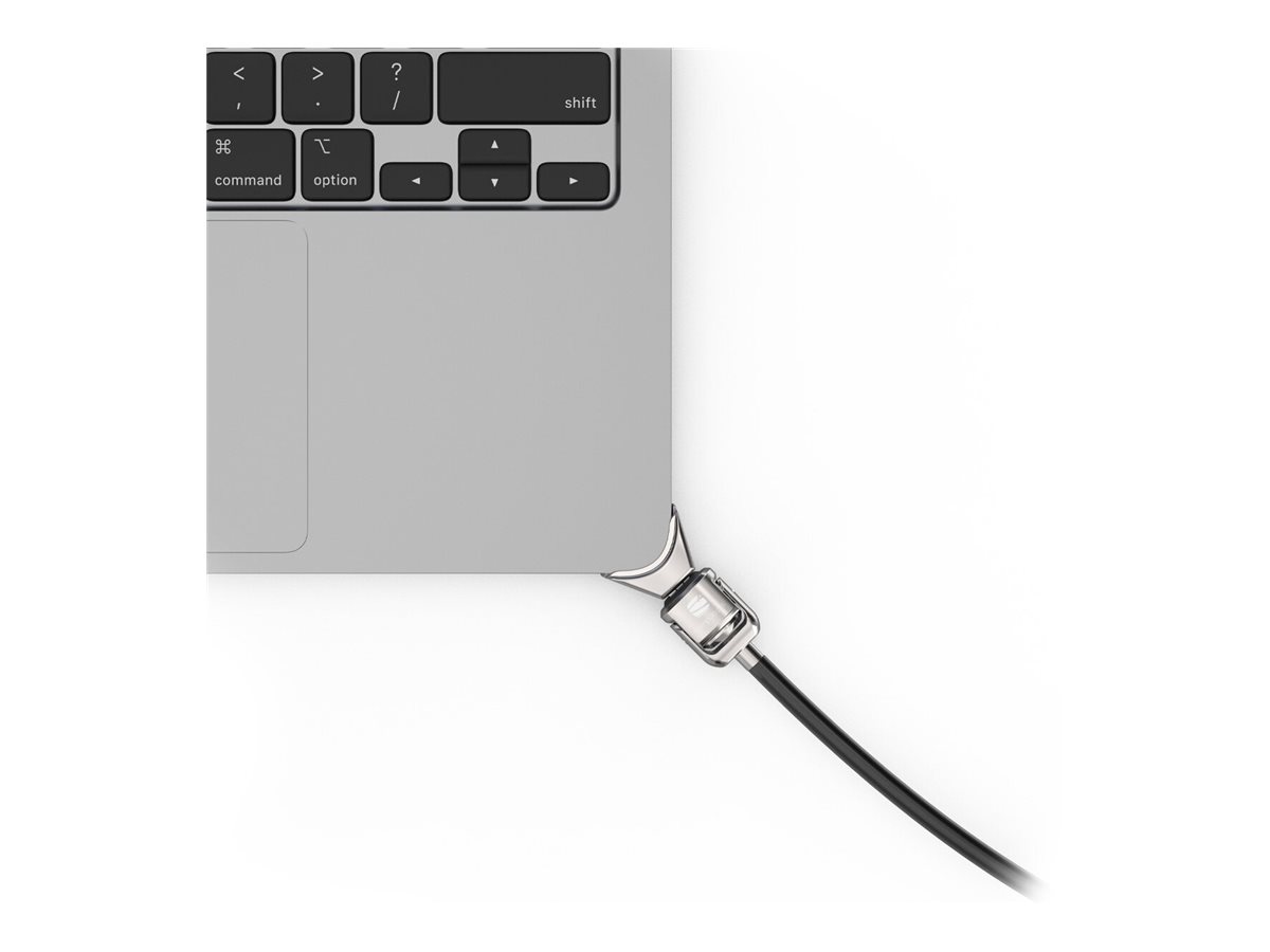 Compulocks Ledge Lock Adapter for MacBook Air 15" M2-M4 Silver - Systemsicherheitssperre - für Apple MacBook Air (15.3 Zoll, M2, Mitte 2023)AIR 15IN M2 SILVER