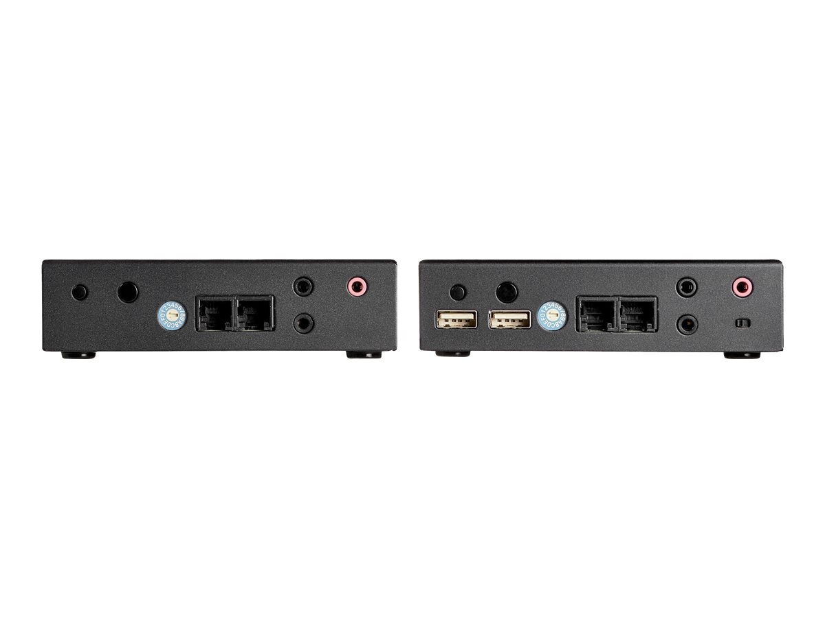 StarTech.com 4K HDMI Extender - KVM - 4K 30Hz - Video über CAT6 IP Ethernet mit USB (SV565HDIP)Erweiterung für Video/Audio - HDMI - bis zu 100 km - TAA-konform