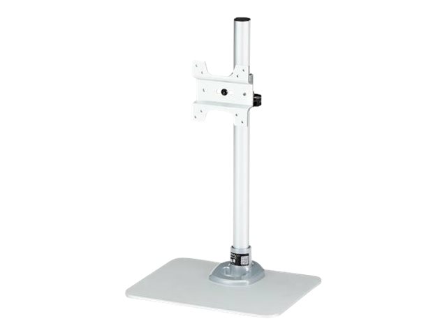 StarTech.com Monitorständer mit Kabelhalter - Höhenverstellbare Monitorhalterung für bis zu 30" LCD oder LED - Befestigungskit (Halterung für Schreibtisch, Füße, Schraubenschlüssel, Schrauben, Kabelkl