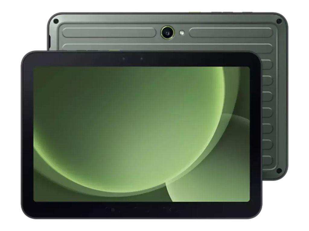 Samsung Galaxy Tab Active5 Pro - Enterprise Edition - Tablet - robust - Android 15 - 128 GB - 25.54 cm (10.1")TFT (1920 x 1200) - microSD-Steckplatz - 5G - Wartung nicht enthalten - grün