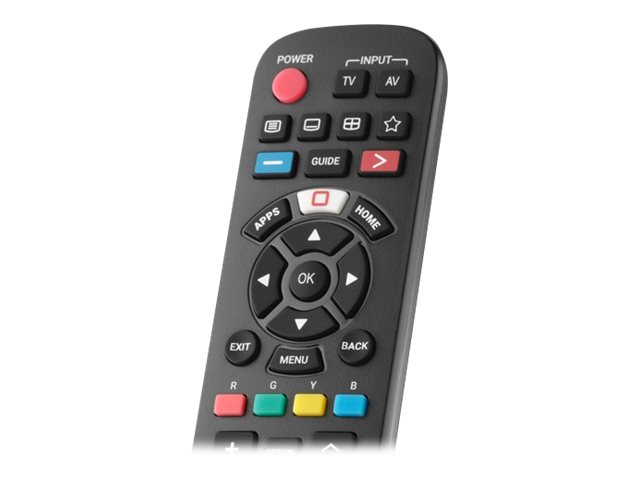 One for All TV Replacement Remotes URC4914, TV, IR Wireless, Drucktasten, SchwarzIrDA (Infrared)