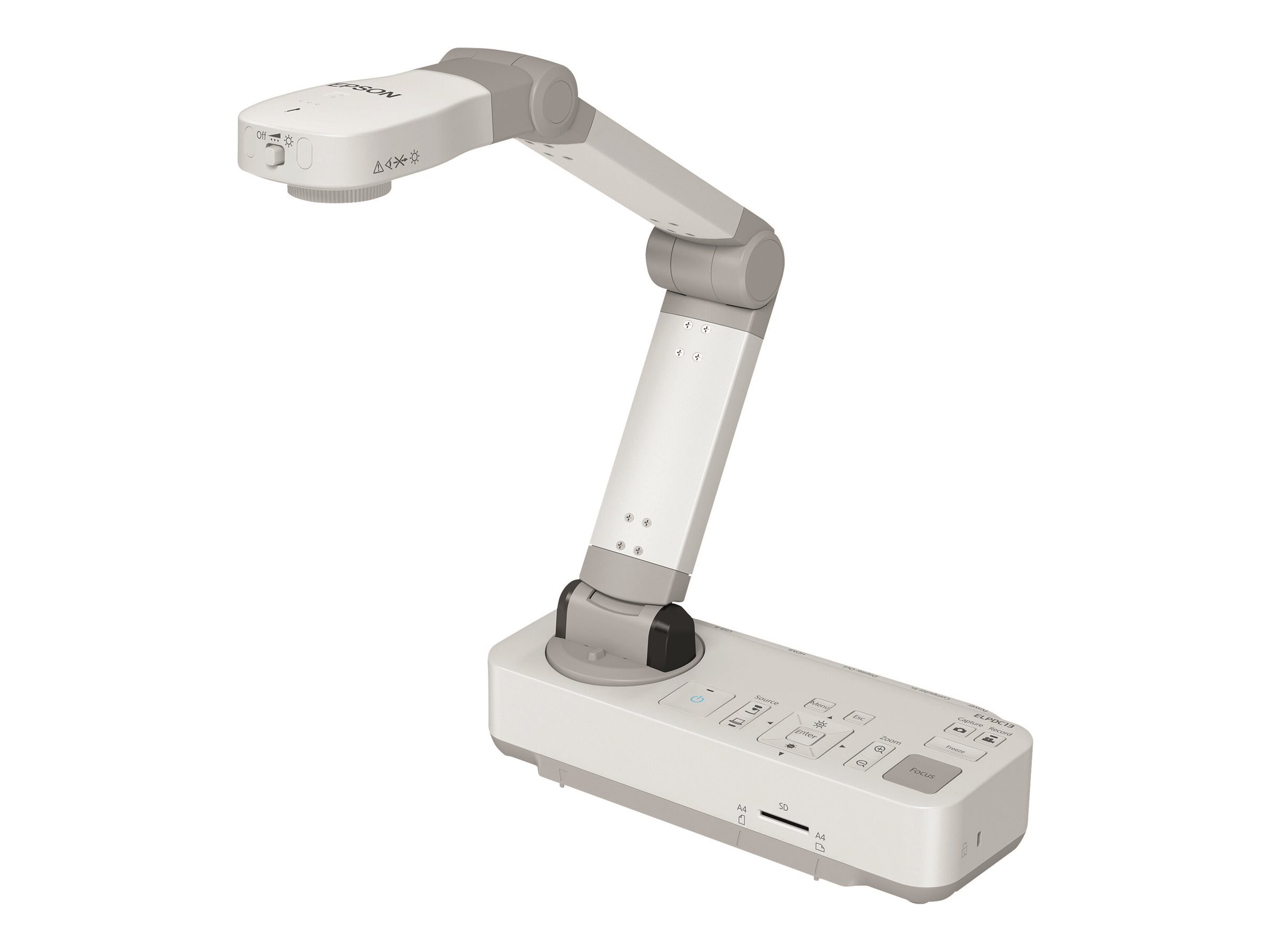 Epson ELPDC13 - Digitale Dokumentenkamera - Farbe 2,1 MP - 1920 x 1080 - Audio - VGA - HDMI - USB