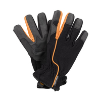 Fiskars 1003478, Handschuhe, Erwachsener, Unisex, Schwarz, Einfarbig, 315 mm